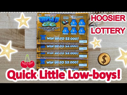 Triple It - Indiana Scratch Off Tickets - Hoosier Lottery - $5 Session