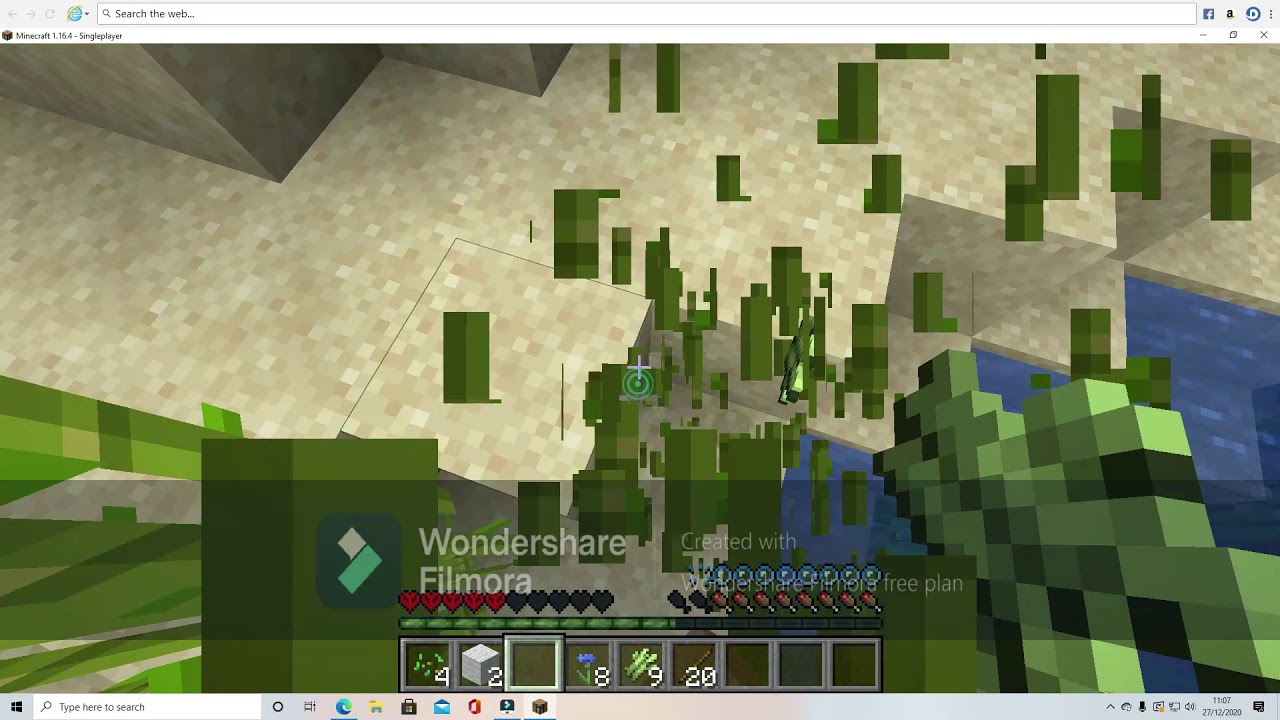 MINECRAFT HARDCORE FOUND DESERT TEMPLE EP1 - YouTube