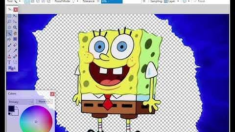 Simple image background removal - using PAINT. NET