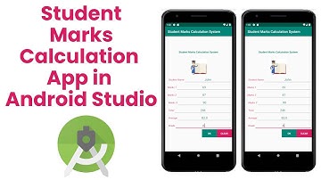 Student Marks Calculation App in Android Studio