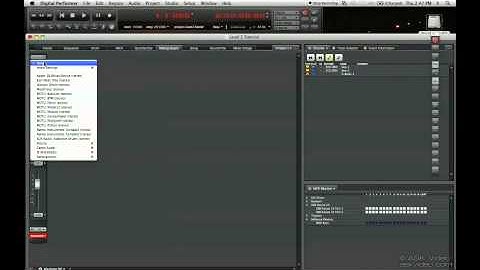Digital Performer 7 502: Working with Digital Performer 7 - Level 2 - 3. Chunks  V Racks