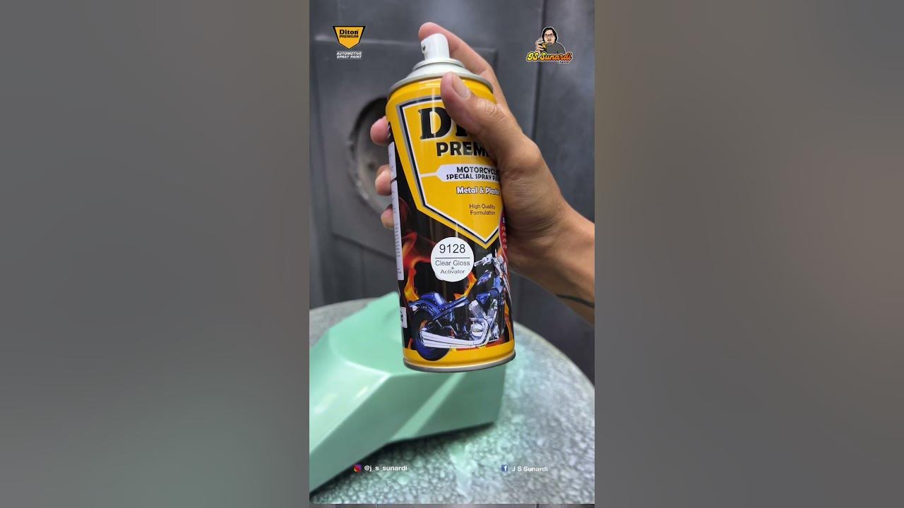 Green Relax x Lembayung Gold dari Diton Premium Colour #ditonpremium #green  #hondabeat #painting