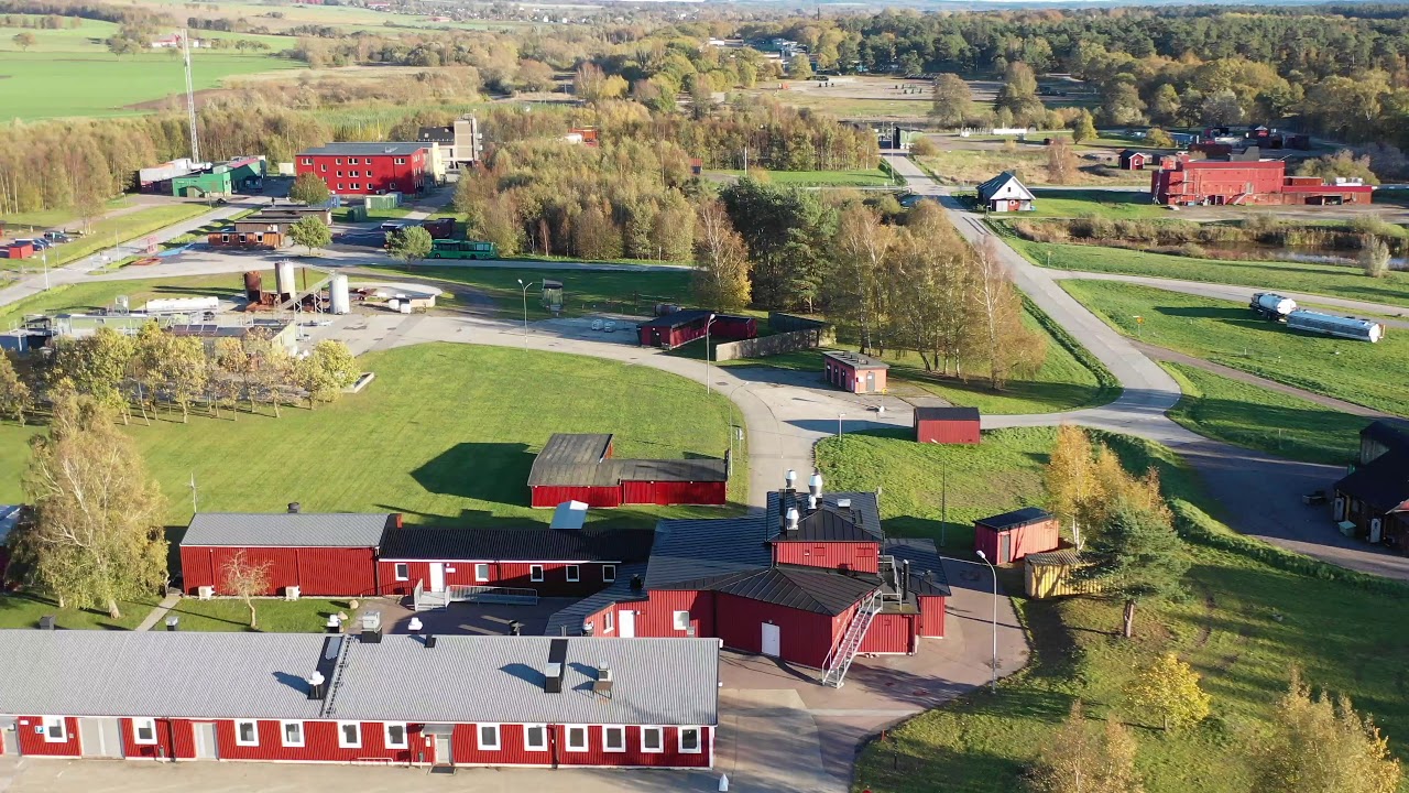 Revinge övningsfält från ovan