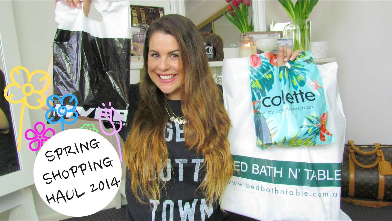 Spring Shopping Haul 2014