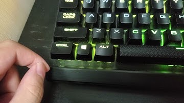 How to press left control