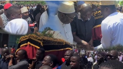 Wananchi wakataa kumsikiliza  Waziri Masauni Msibani Tanga Wamtaka Ajiuzulu