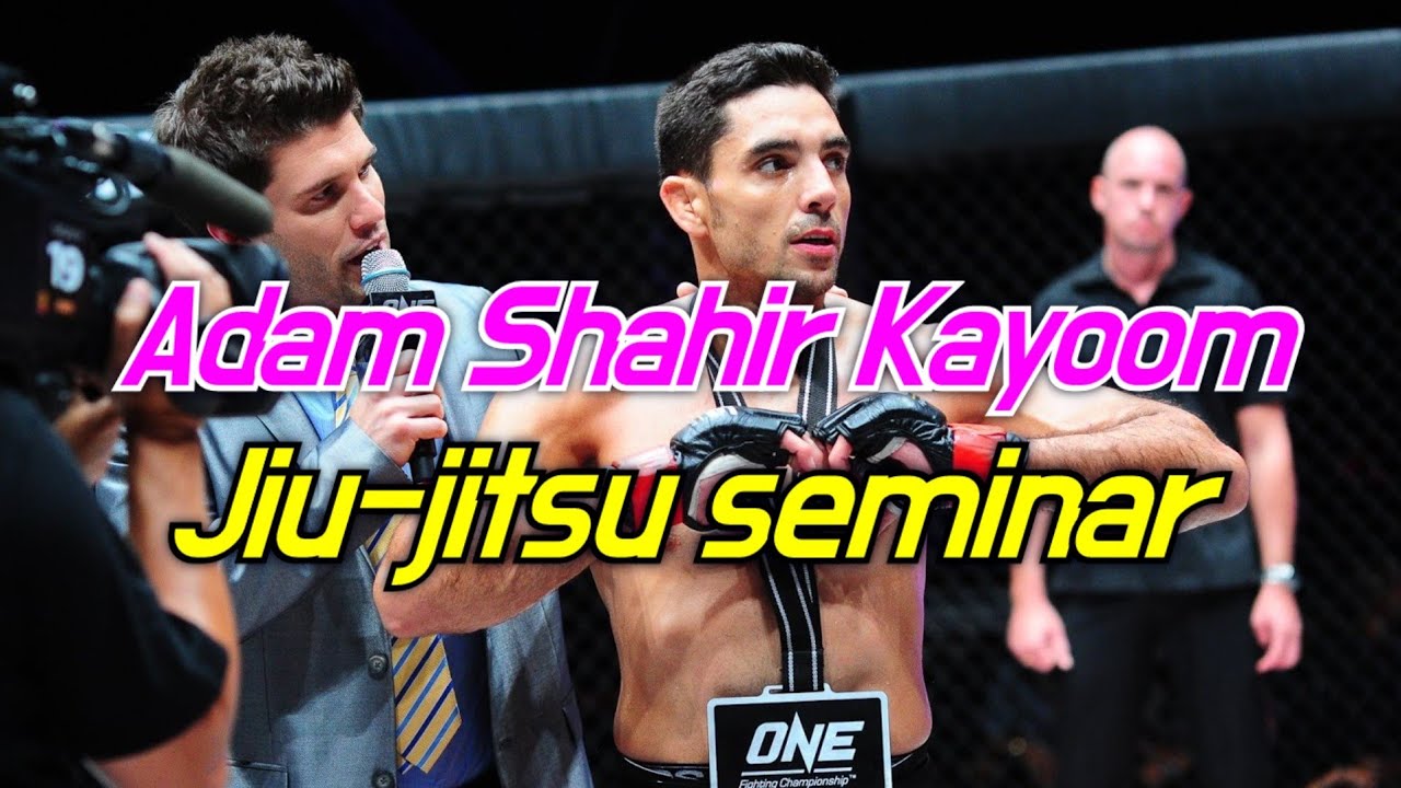 Adam Kayoom Jiu-jitsu seminar(Ouchi gari & variations)