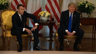 Trump, Macron clash over Islamic State fighters