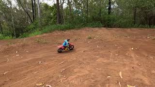 Jett Lawrence Losi Promoto track edit with Vitavon rims slow motion