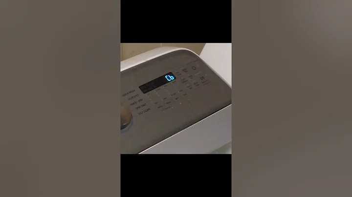 How to calibrate a Samsung top loader washing machine