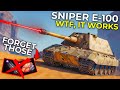 Sniper E-100 Hits More Than Grille 15 | World of Tanks E-100 Gameplay