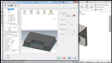 14 - Mastercam for SolidWorks - Starting a Contour Toolpath