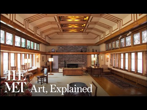 Video: Art Deco En Las Obras De Frank Lloyd Wright 1910-1920s