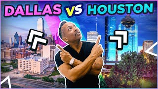 Dallas vs Houston, Texas Compared. Which is the Best City