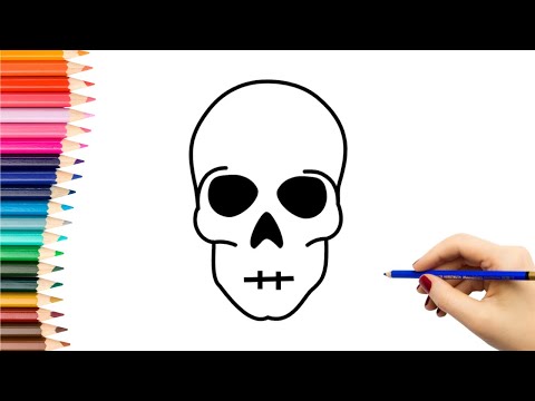 Video: Kaip Nupiešti Kaukolę