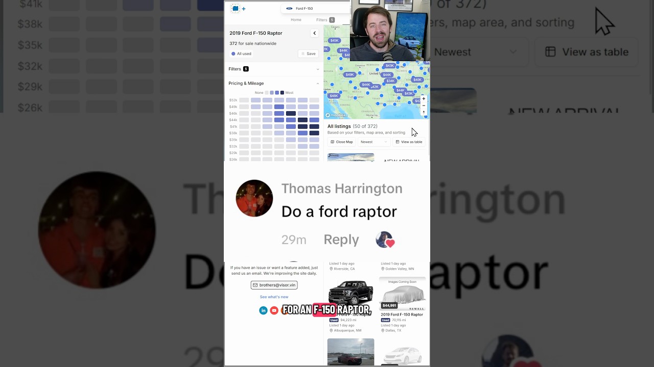 How to find the best deals on a used Ford F-150 Raptor and market update 