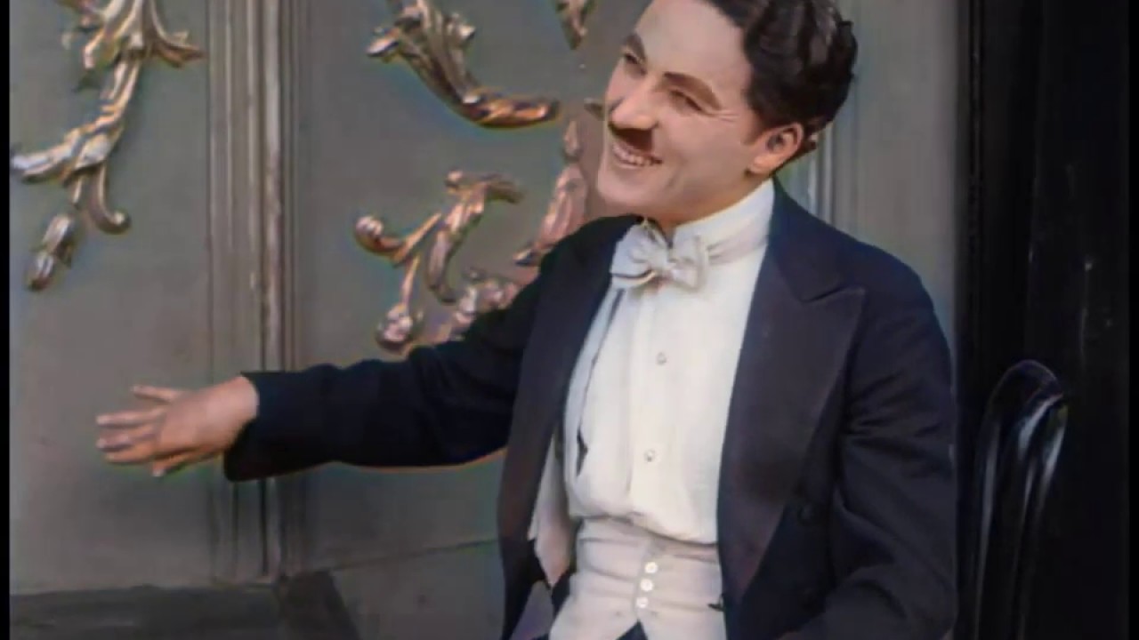 A Night in the Show (1915) | Charlie Chaplin | - color