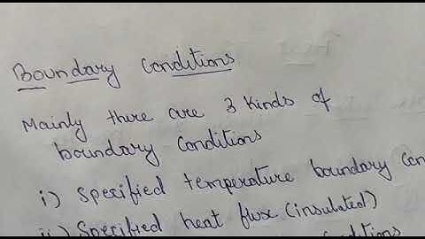 Finite Element Method | Boundary conditions by Prof. Vishwanath S