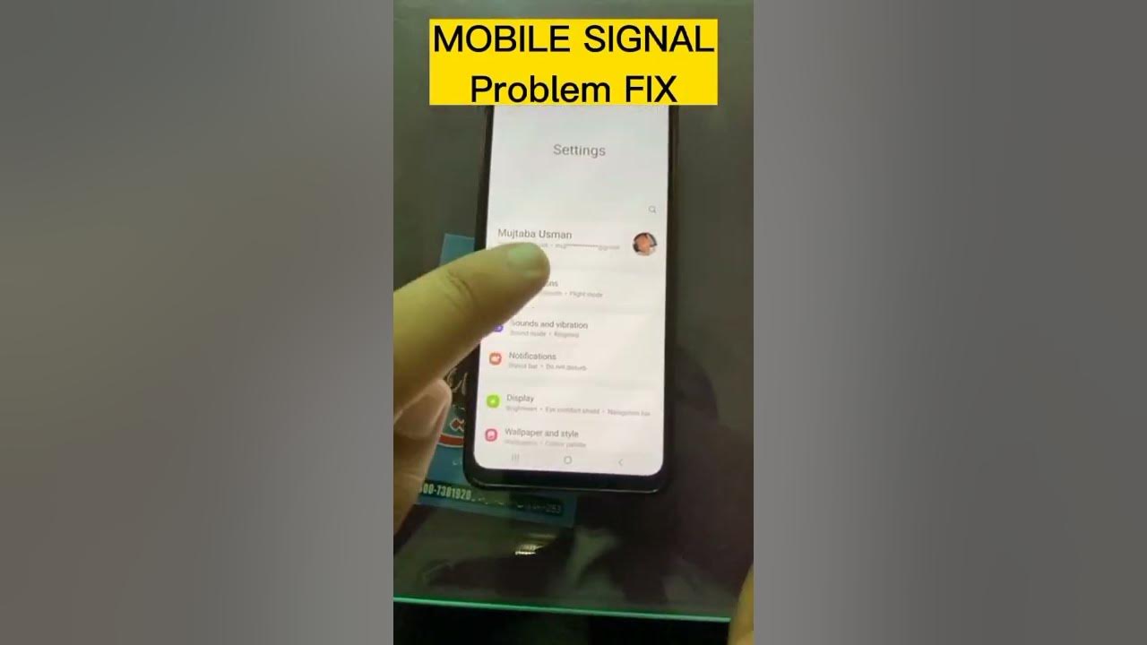 How to Fix Mobile Signal Problem. Low Mobile Signal Issue or Network