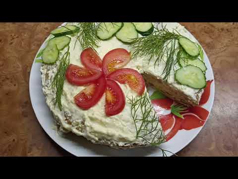 Хіт сезону! Торт із кабачків! Найсмачніша закуска! Закуска - бомба!