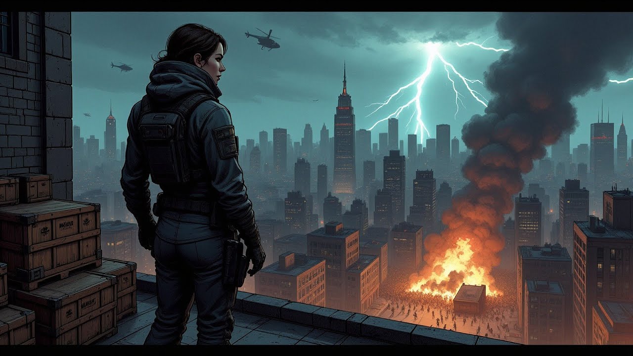 Reencarné, brote zombi, lejos de mi madre y hermana crueles, acumulé provisiones y las vi matarse...