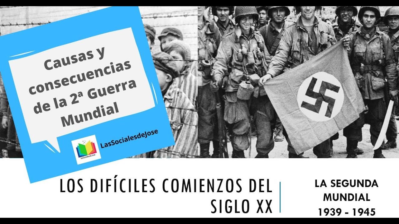 Causas y consecuencias de la Segunda Guerra Mundial - YouTube