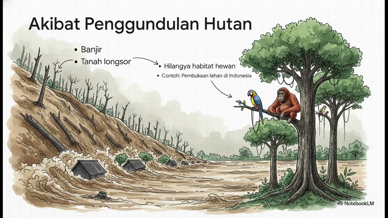 Dampak Aktivitas Manusia