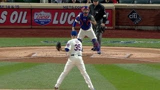 PHI@NYM: Gee fields grounder, gets force at home