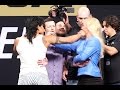 UFC Summer Kickoff Press Conference staredowns