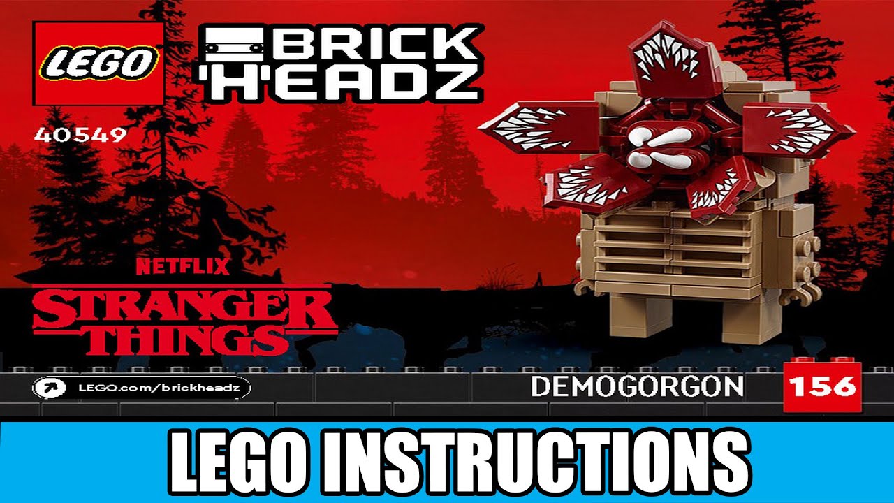 BrickHeadz - Demogorgon & Eleven (Demogorgon) LEGO instructions