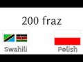 200 fraz - Suahili/Swahili - Polski