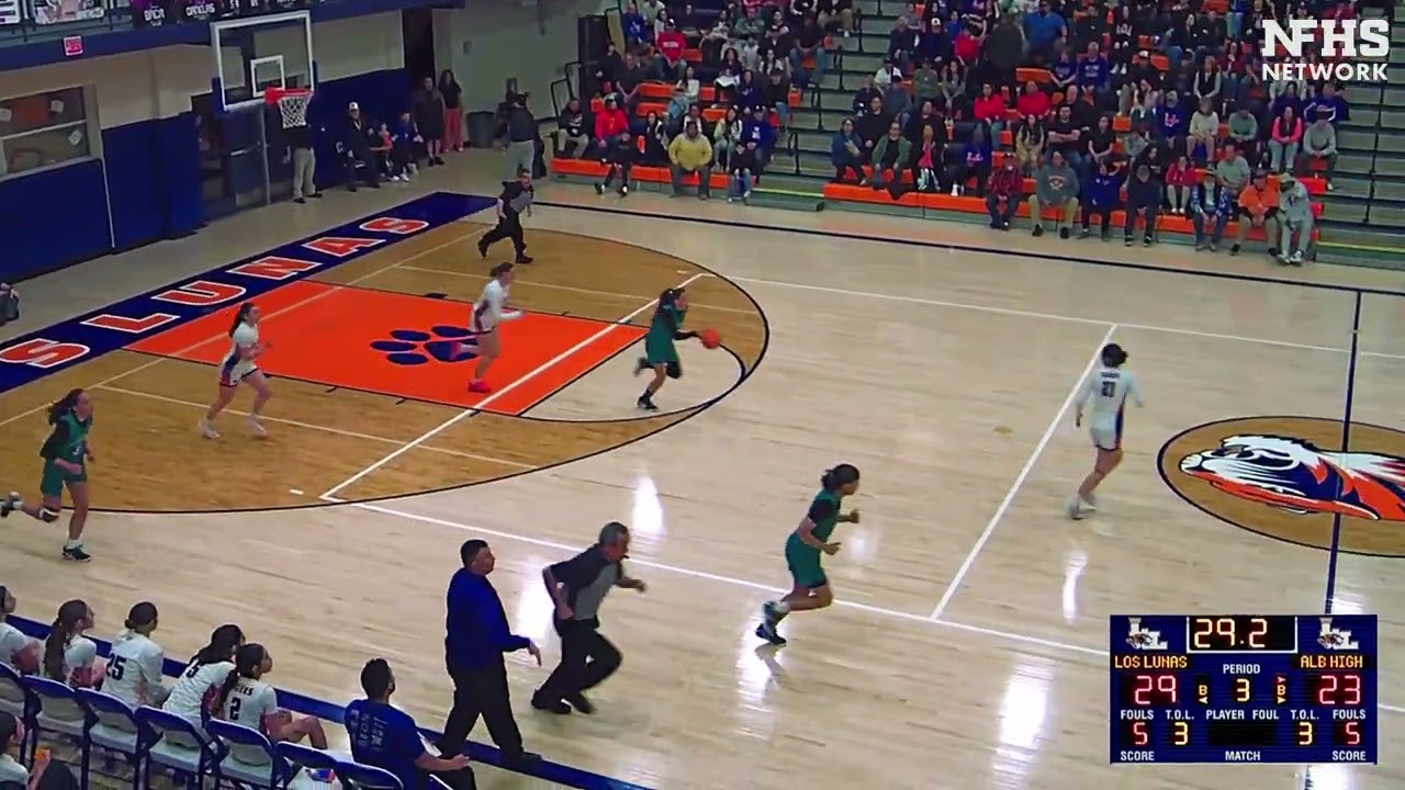 GBB Abby Pavia Albuquerque High scores 39 points vs Los Lunas Feb14 2026 NFHS