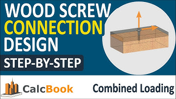 Timber Wood Screw Connection Design Explained | NDS 2018 Structural Engineering Tutorial