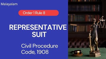 Representative Suit | Order 1 Rule 8 Civil Procedure Code,1908