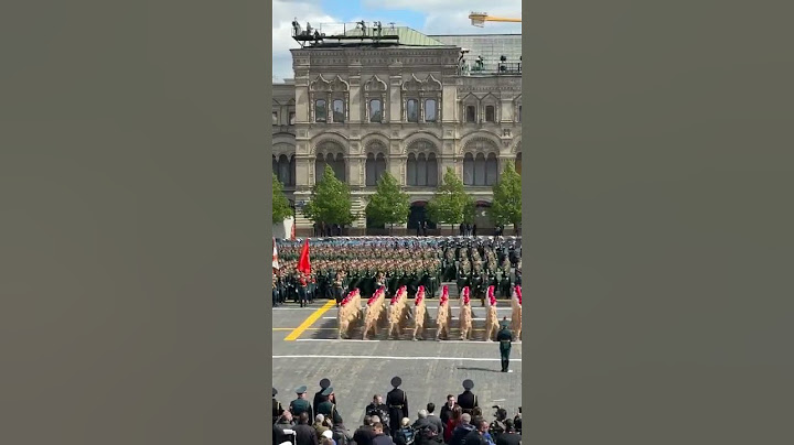 Парад на Красной Площади 9 Мая 2025 года