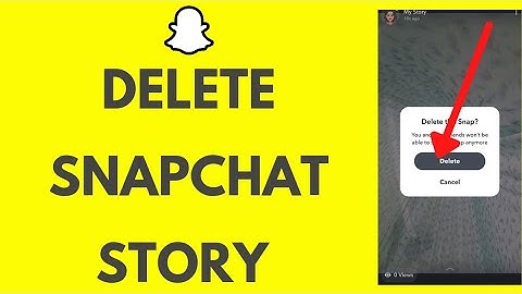 How To Delete Snapchat Story | Delete Your Story On Snapchat (2024)