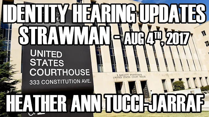 Identity Hearing Case Washington DC "STRAWMAN" - H...