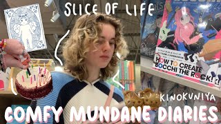 COMFY MUNDANE DIARIES 008 | moving out of college dorm, friends birthday, kinokuniya, teso life runs