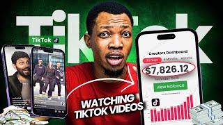 Earn $12.3 Watching Tiktok Video On Your Phone | Make Money online