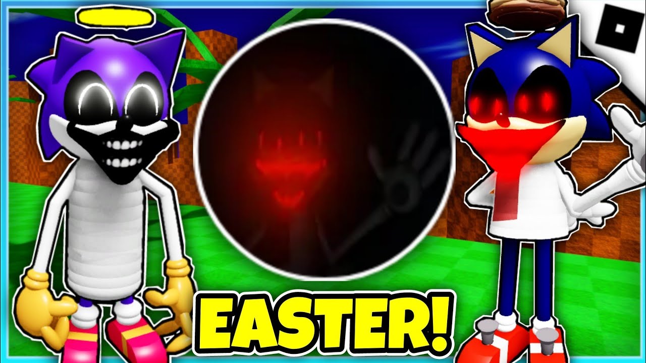 Sonic EXE RP WIP How To Get EASTER BADGE ROBLOX YouTube