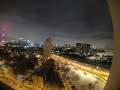 Таймлапс 9 января. Ночная Москва - ночь за 10 минут при - 20