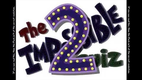 The Impossible Quiz 2 Complete Walkthrough