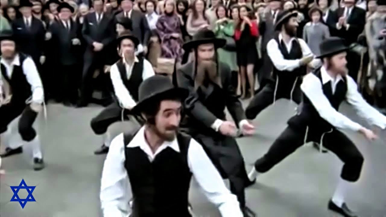 JEWS DANCING TO HARD BASS - YouTube