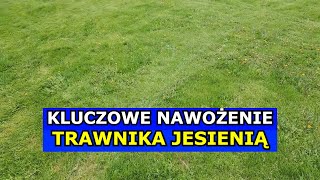 Kluczowe Nawożenie Trawnika Jesienią - Czym nawozić Trawnik Jesienią, Wiosną. Kiedy Nawozić Trawnik.