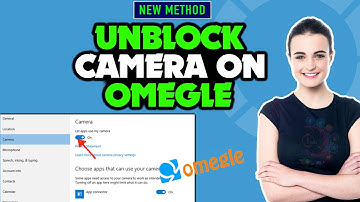 How to unblock camera on omegle 2025 | Fix Blocked Camera On Omegle