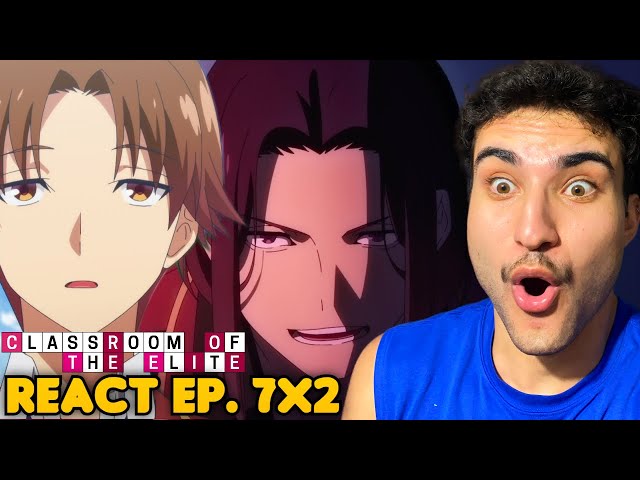 AYANOKOJI TEM QUE ACABAR COM O RYUEN!! React Classroom of The Elite EP. 11  Temporada 2 