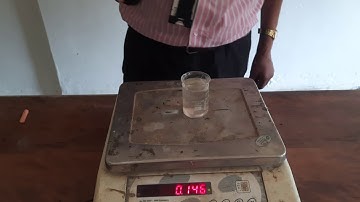 Specific gravity of bitumen