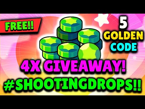 GEM CODES GIVEAWAY! | Starr Drops Golden Code | #ShootingStarrDrops