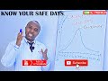 HOW TO CALCULATE YOUR SAFE DAYS, when is my ovulation, fertile day can i get pregnant in my periods