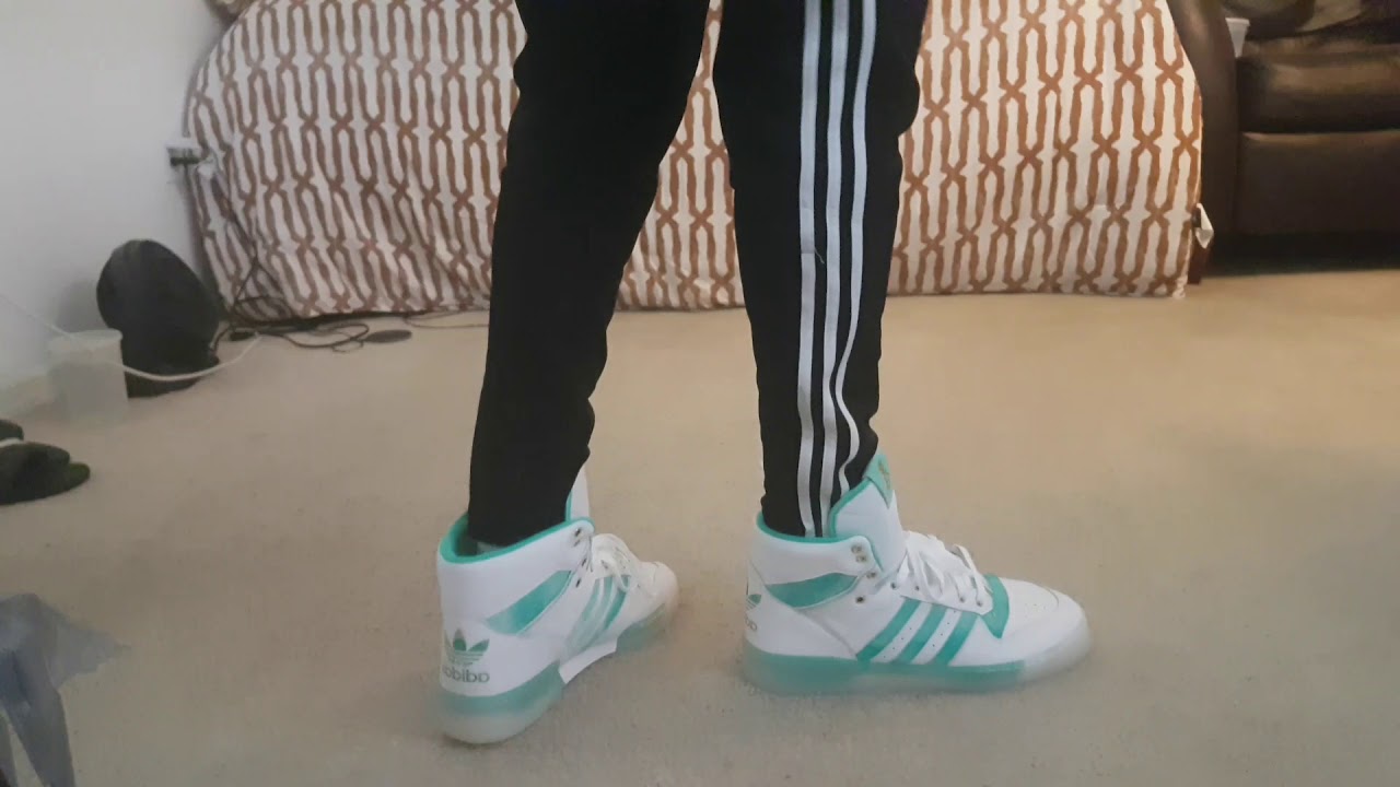 Adidas Rivalry Hi on feet - YouTube